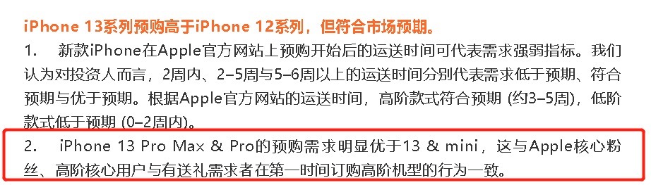 刷新率|事实证明今年苹果iPhone13Pro确实更受欢迎