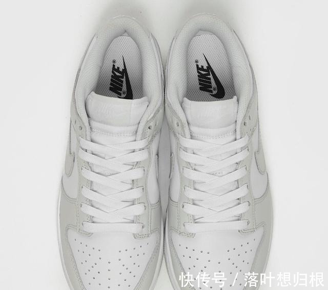 wmns Vibe风十足!全新「白灰」Dunk Low实物释出!