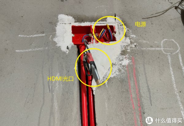 hdmi线|装修记 篇七：家庭影院如何留线？5.1影音系统前期准备详解