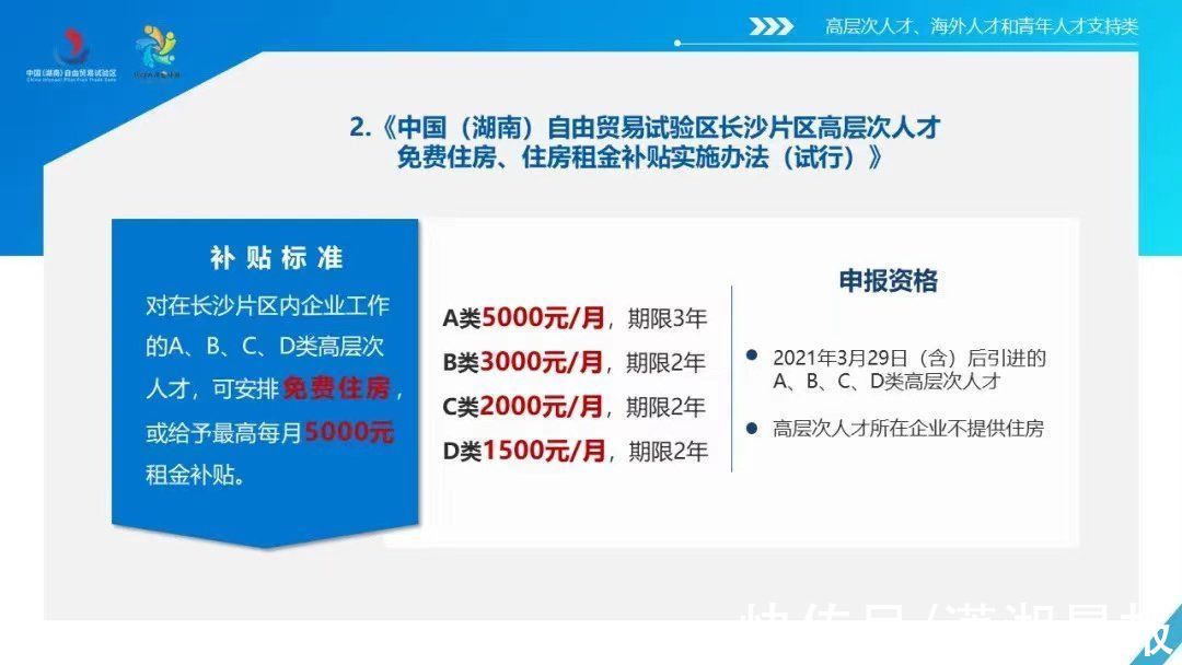 罗雅琪|免费安排住房、公积金4倍贷款额度，湖南自贸区长沙片区“重金”引才