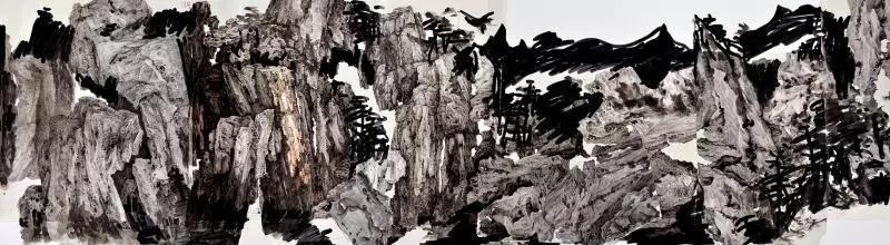  山水画|汪为胜 : 笔墨与皖南山水——谈朱松发山水画作