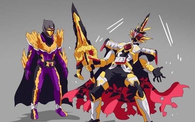 画师|假面骑士所罗门形象遭同人画师硬核调侃 逢魔时王:是不是玩不起