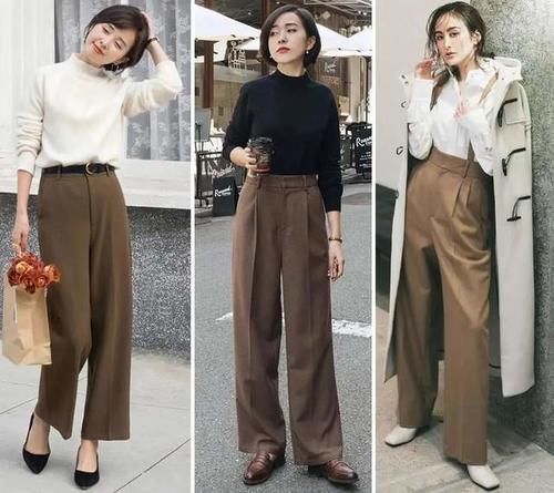 冬天裤子不要多，选对这三条，搭大衣、羽绒服时髦又显瘦