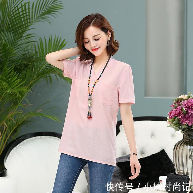 美美|今夏流行这样的小衫,适合30-40岁的女人,走到哪里都美美的