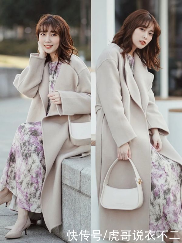 1米5的小个子春季怎么穿？看她的日系温柔风搭配，真的太会穿了