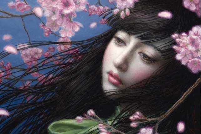 性感!太上头!她笔下的神秘唯美女子,比蜜桃还嫩!