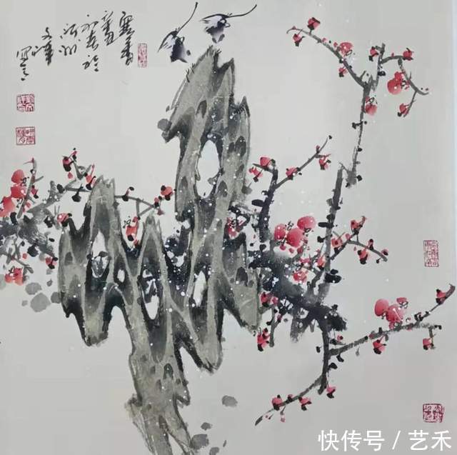 刘文祥&“瓷”时无声胜有声,刘文祥瓷器国画作品欣赏