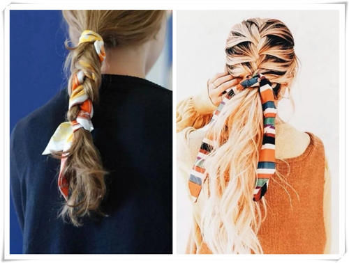 别老披头散发了，春季最流行的4种编发，展现知性美