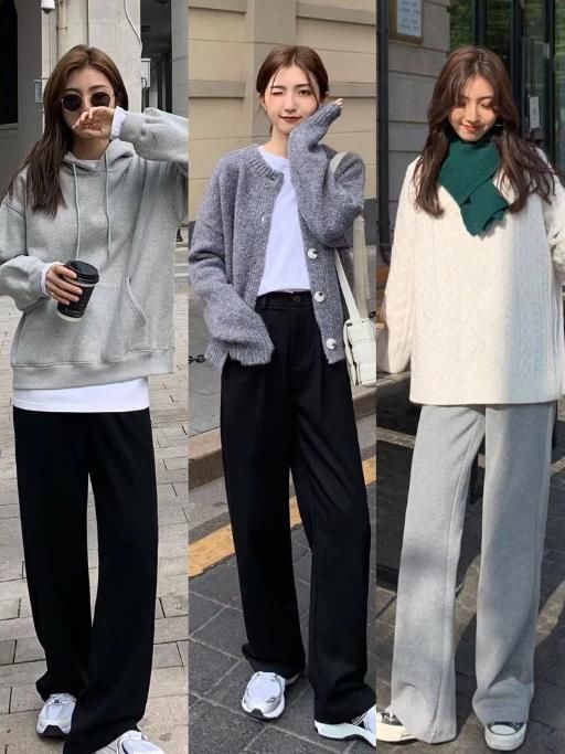 一条阔腿裤演绎冬季的所有时髦，学时尚博主这样穿，帅气又显腿长