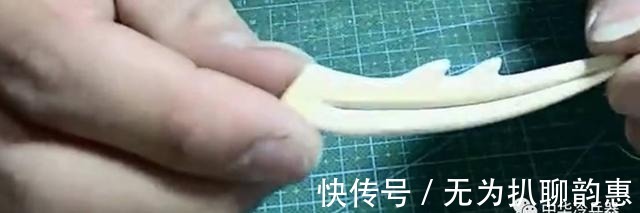 王者榮耀|圖文教程 一次性筷子制作王者榮耀白起 死神之鐮