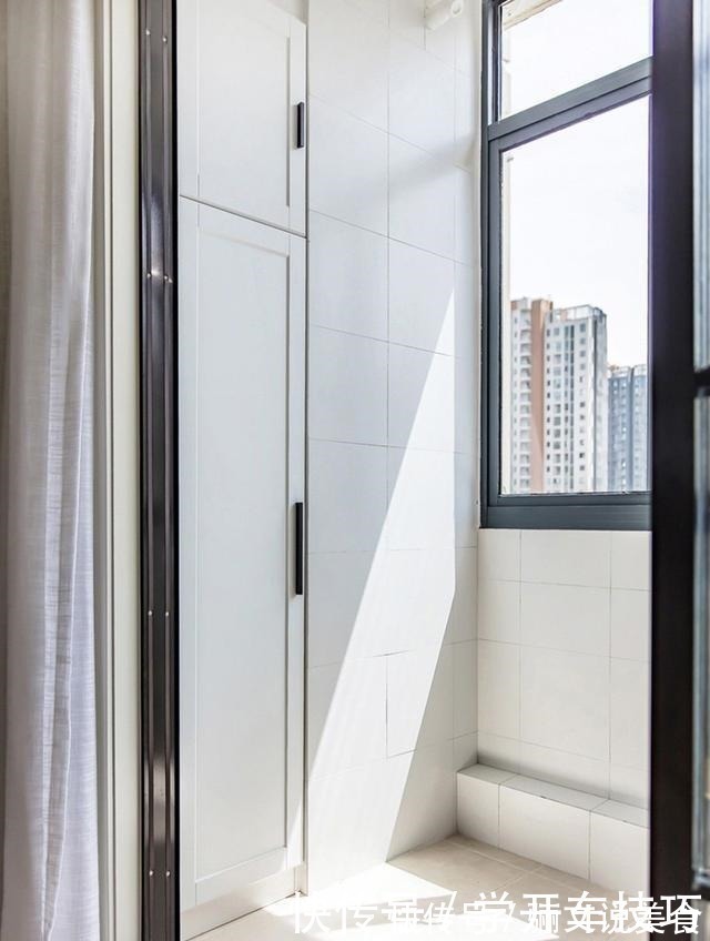 拉平吊顶|89平三居室新房,进门鞋柜太满意,这么装漂亮又省空间,晒晒!