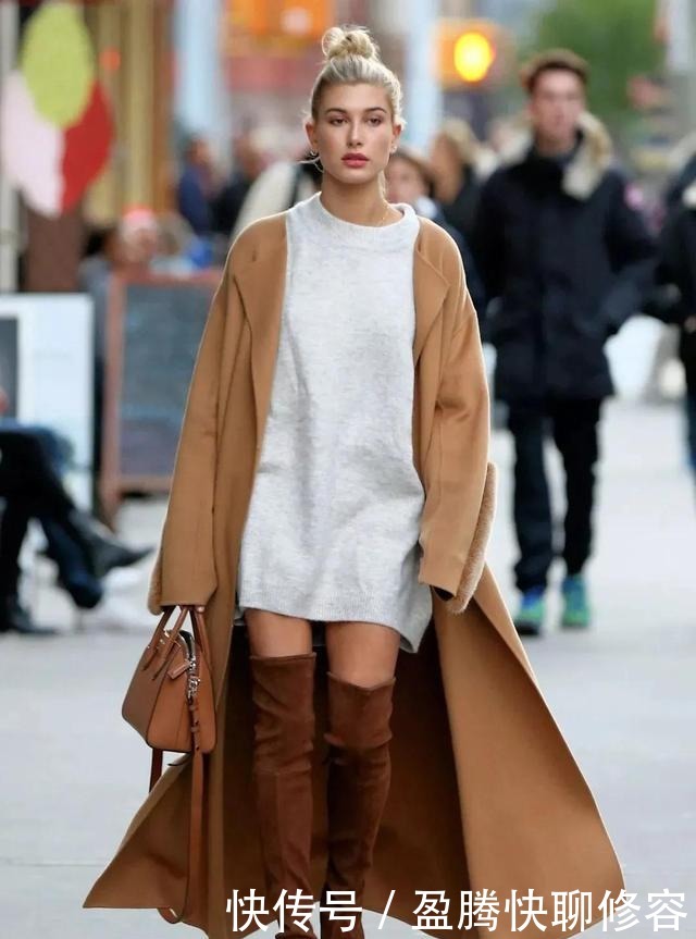 互搭|大衣+裙子=冬天最优雅的女神装