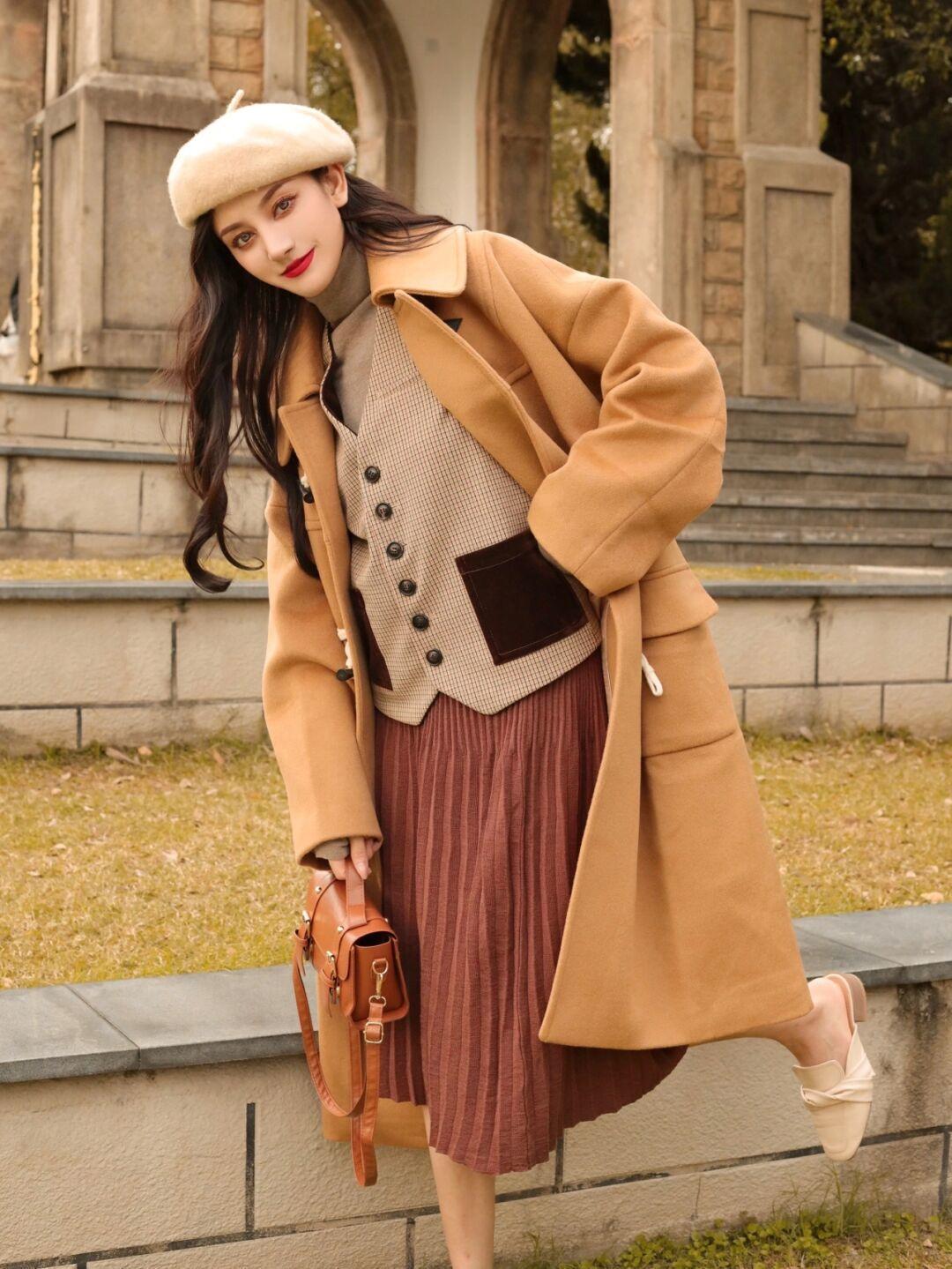 百搭|这些才是“大衣”的正确打开方式,简约利落又百搭,谁穿谁美