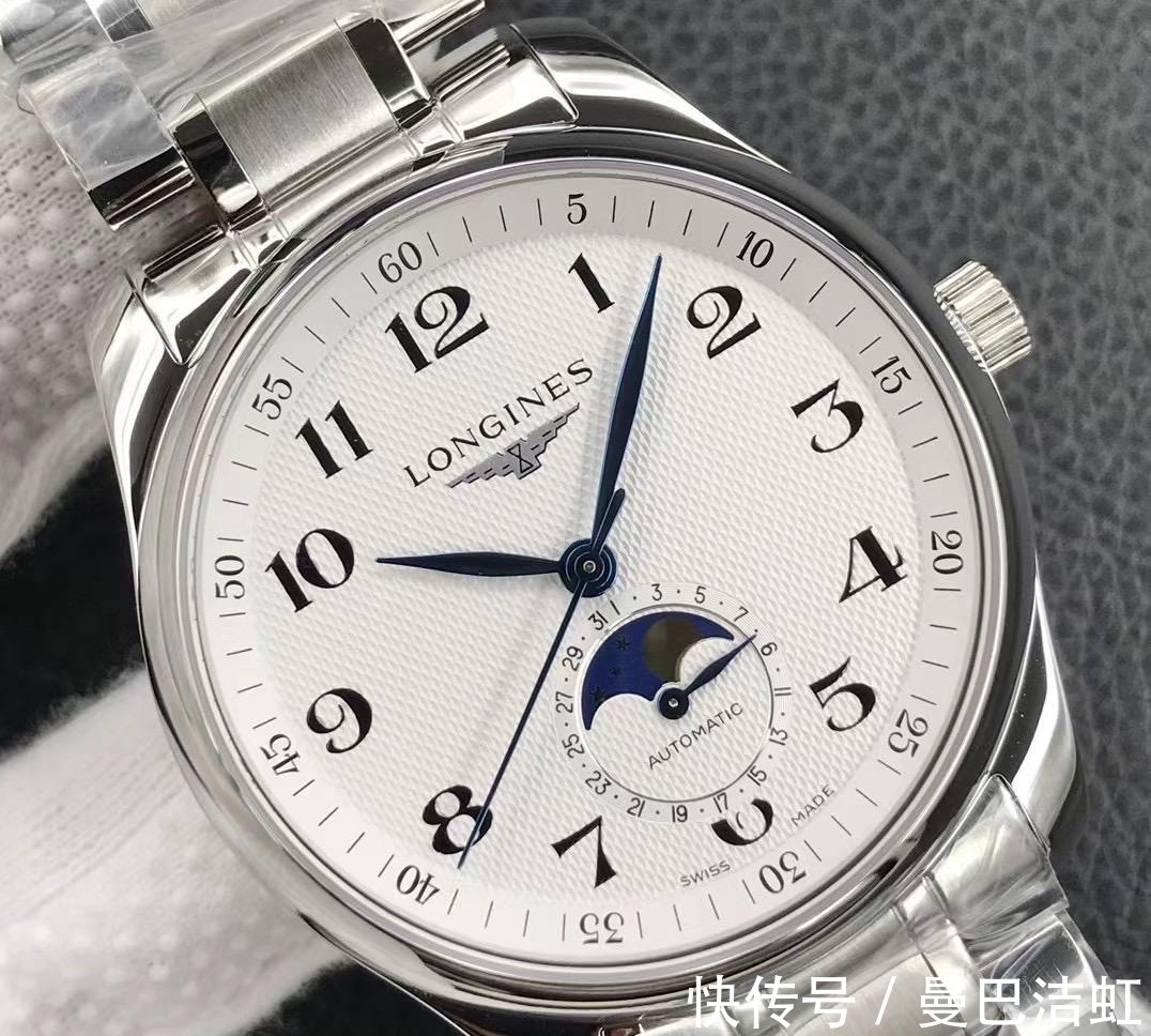 机芯|GF厂浪琴名匠月相款复刻表做工质量怎么样!