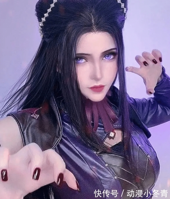 小舞|一人cos斗罗大陆三大美女,小舞绝美,比比东受到官方认可