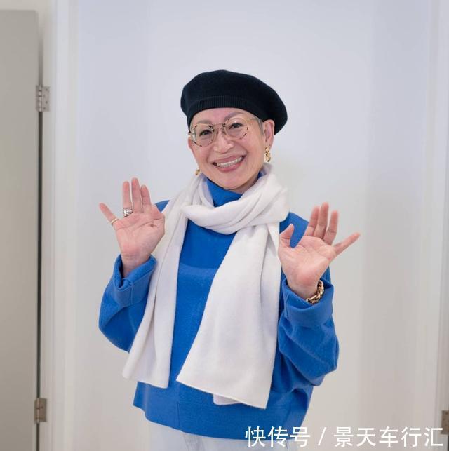 豆沙色 女人要体面活！68岁姥姥口红只用豆沙色，白衬衫必须搭珍珠项链