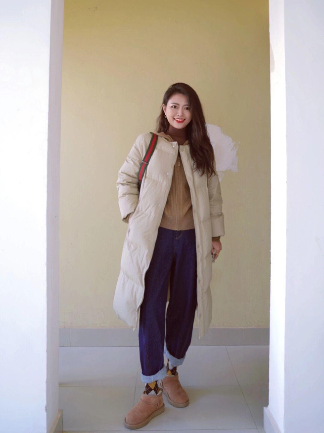 造型 兼顾风度和温度的羽绒服穿搭示范,时髦又显瘦,每一套都能照穿