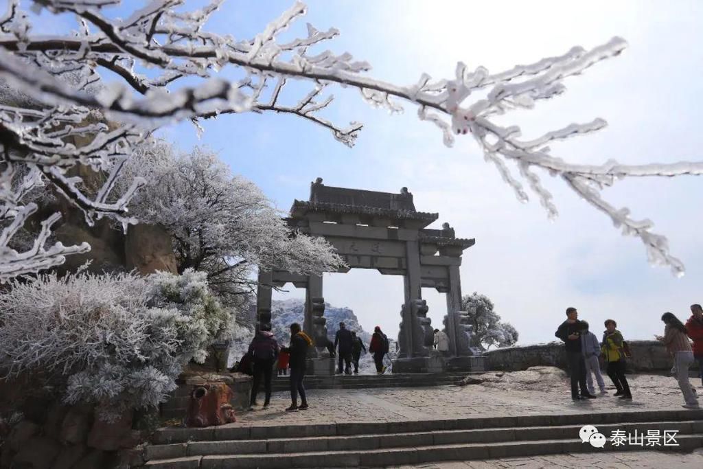 仙境|如入仙境！央视播出泰山雾凇景观