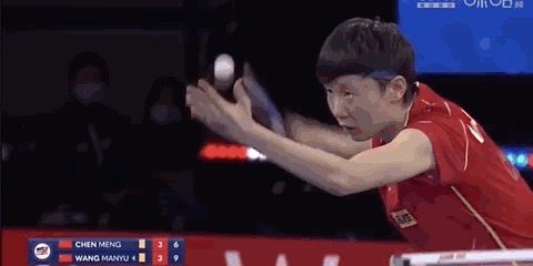 邓亚萍|邓亚萍惊呼:这球我都少见!王曼昱陈梦史诗级对拉23大板!