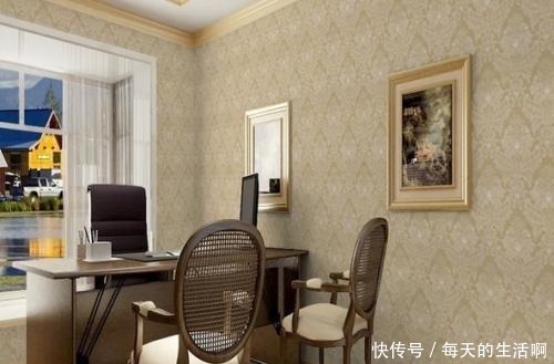 墙面|家里万万不要贴墙纸了，现在都兴贴这种代替，防潮耐用又漂亮！