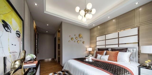 轻奢风|轻奢风格设计,120㎡装修效果明艳四方,越看越有格调!