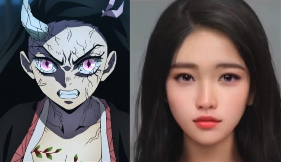 我妻善逸|鬼灭之刃:游郭篇主角被AI还原,善逸一秒变普通,音柱是华丽美男