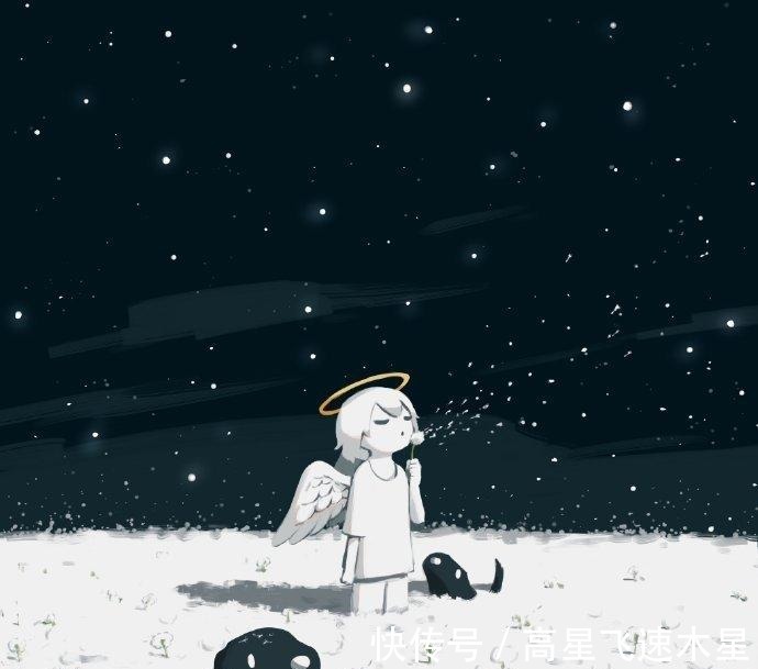 天使|治愈漫画《天使与死神》,甜食控天使遇上忠犬死神,这画面太有爱