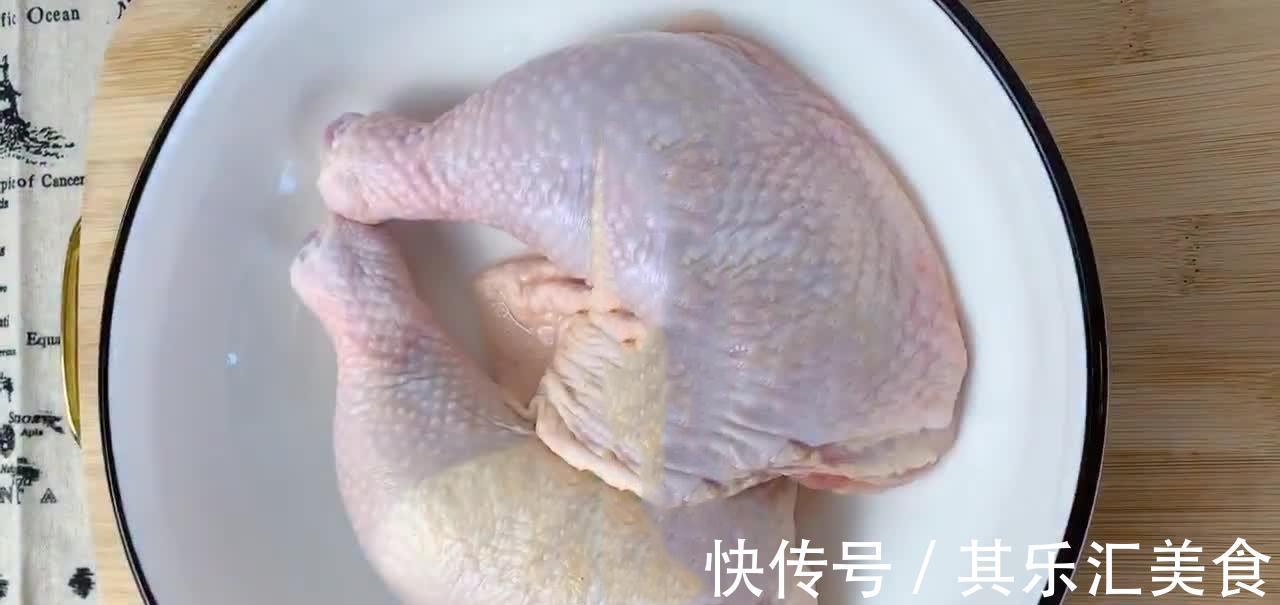 四川厨师教你做辣子鸡,2只鸡腿满满1大盘,香辣刺鼻麻辣入味