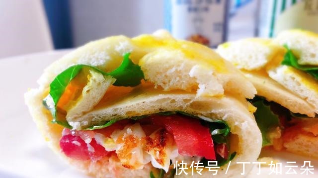 汉堡包|天热孩子没胃口,早餐这样做,4种食材俏搭配,低脂高蛋白,香!