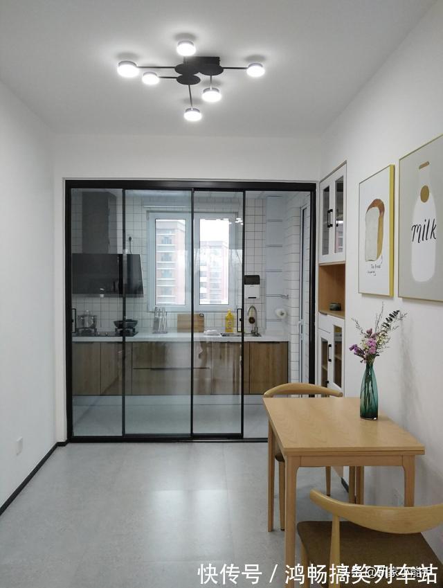 全屋|他家新房,全屋刮大白,没吊顶,局部非承重墙砸掉,美观又实用