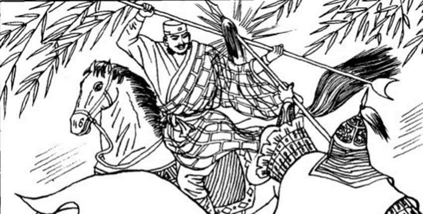 飞钹#此番将暗器厉害,连杀三唐将,薛仁贵没办法,只能窝里横挂免战牌