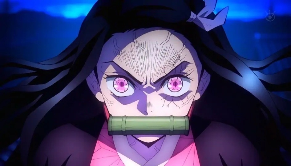 祢豆子|用写实画风打开鬼灭之刃,伊之助颜值崩坏,被蛇柱的眼神帅到了