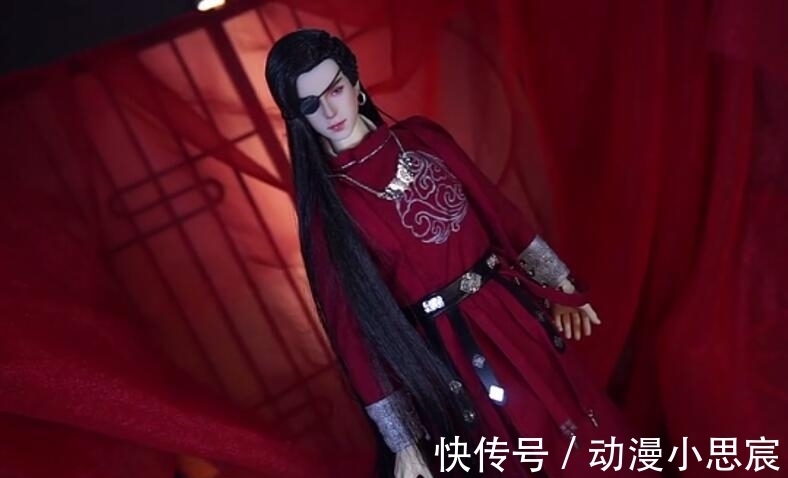 up主|《天官赐福》花城谢怜手办,为你明灯三千,为你花开满城