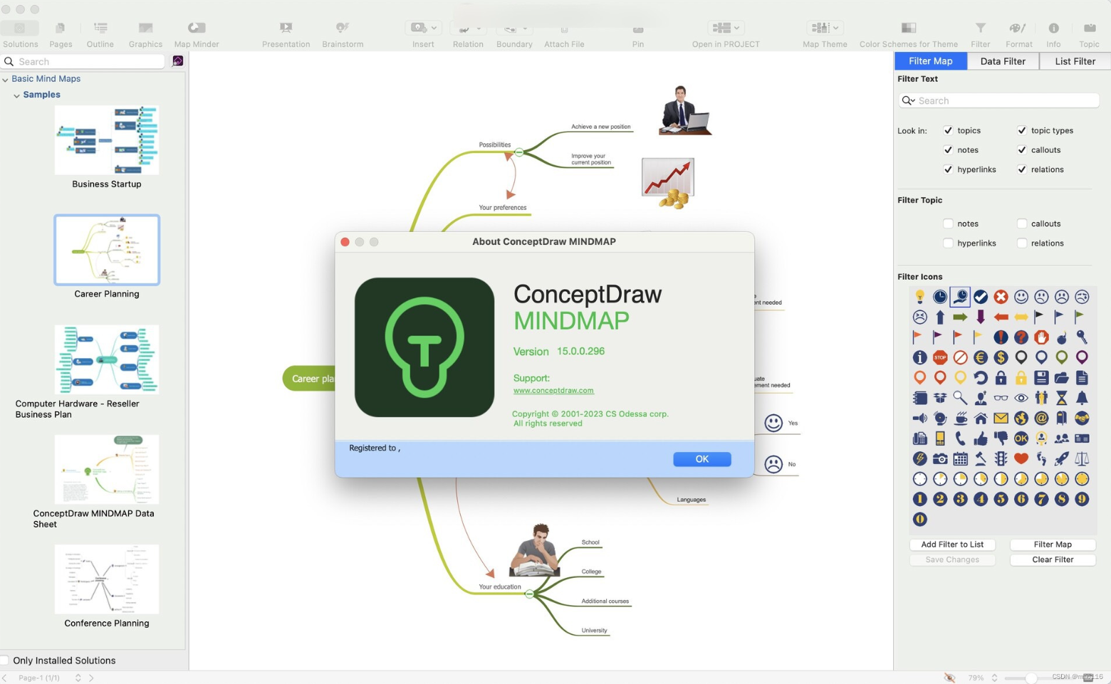 ConceptDraw MINDMAP v14.1.0.253 思维导图-下载否