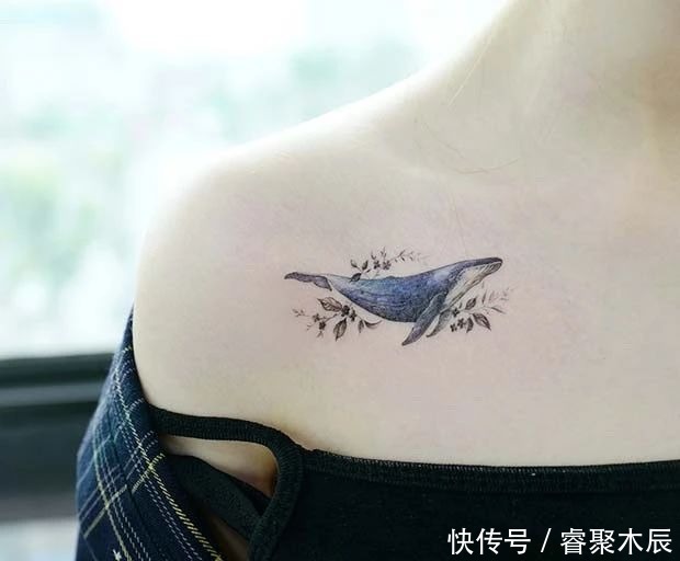 鼠哥|性感可爱的锁骨纹身,女孩子的专属纹身位置,男生千万别轻易尝试