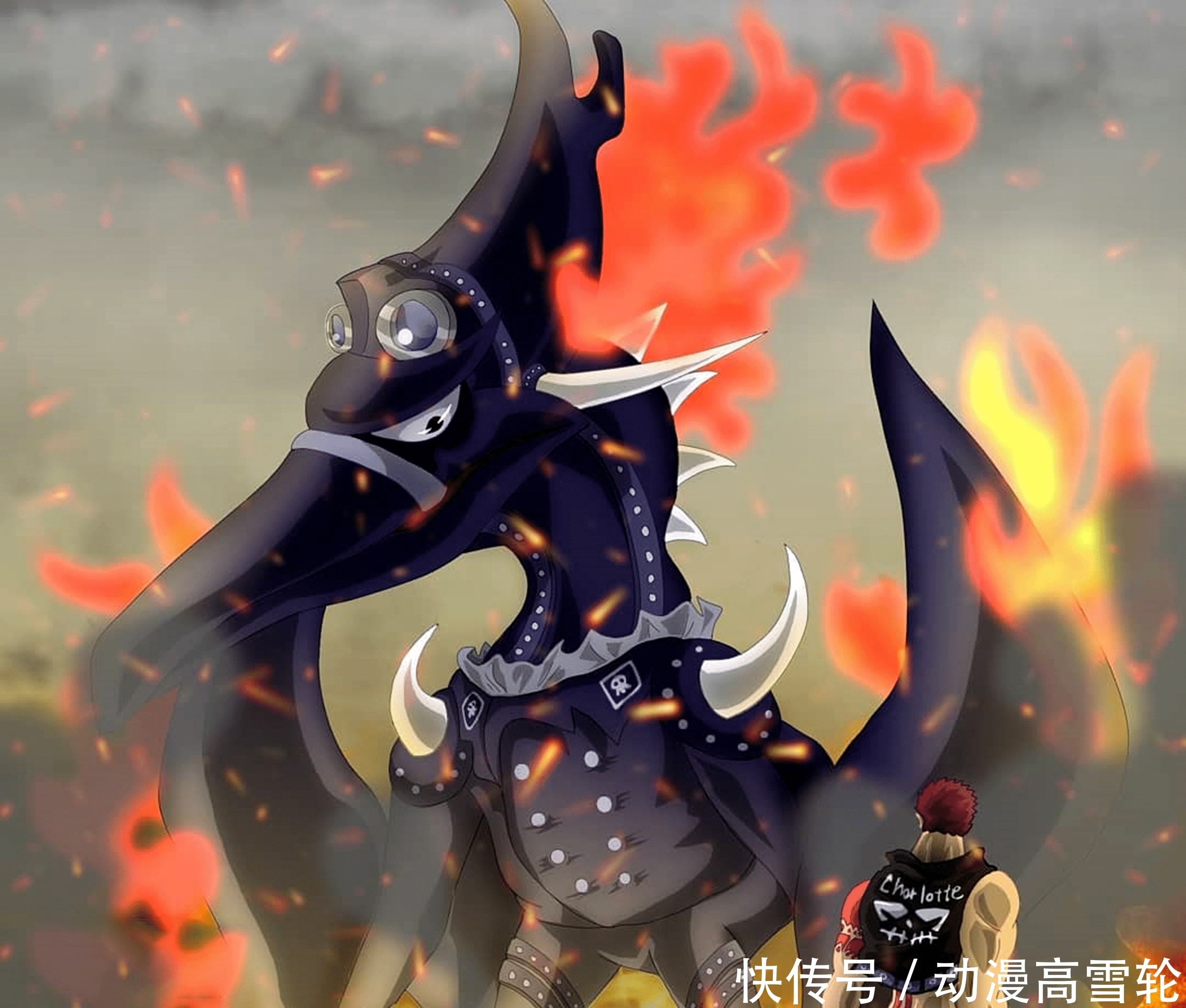 德雷克|海贼王:百兽海贼团之所以厉害,就是因为这些可怕古代种能力者!