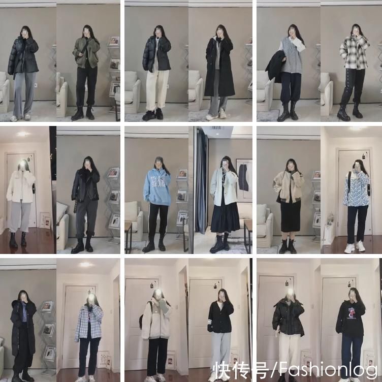 微胖女孩的秋冬穿搭合集，多种造型任由选择，你还想错过吗