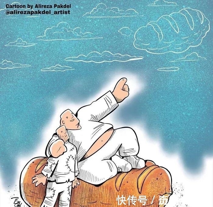 人性|17幅描绘人性的插画,赤裸裸的现实,刺痛我们的神经