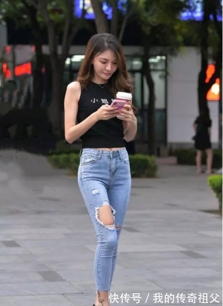 精致|清爽靓丽的牛仔裤搭配时尚舒适为你增添几分精致