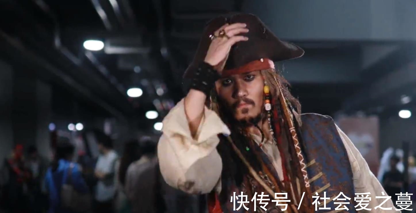 coser|杰克船长的4种COS,德普先生又开始装作coser参加漫展了