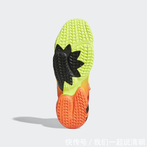 球鞋|米切尔二代签名篮球鞋“橙绿撞色”版本发售，Adidas也开始玩转配色了