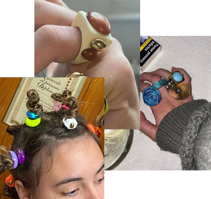 戴上树脂首饰，我们就是最闪耀的塑料姐妹花