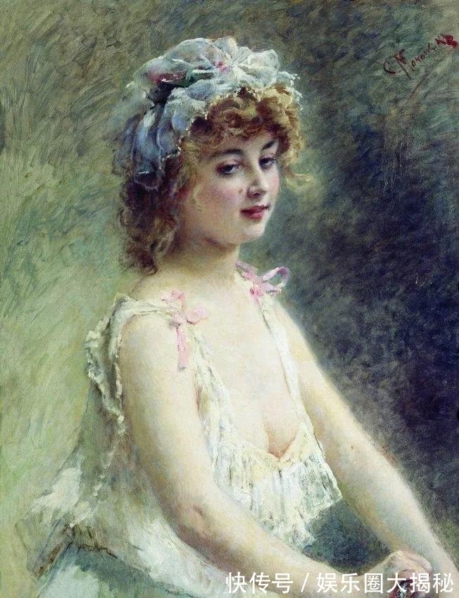 浪漫主义#他是俄罗斯绘画大师,巡回画派创始人之一,油画色彩亮丽甜美