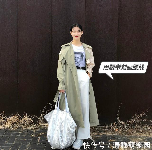 t恤|春天穿风衣，里面该怎么搭？3个简单套路，穿出时髦高级感，养眼