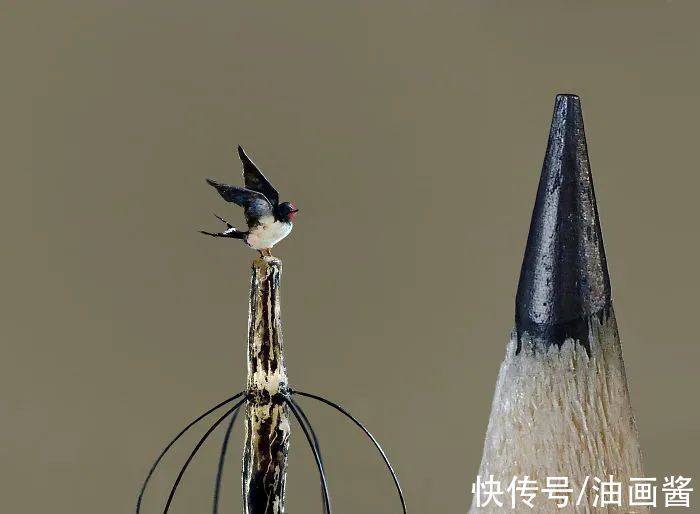 艺术家!小到离谱的微雕艺术,不比较不知道,一比较吓人一跳