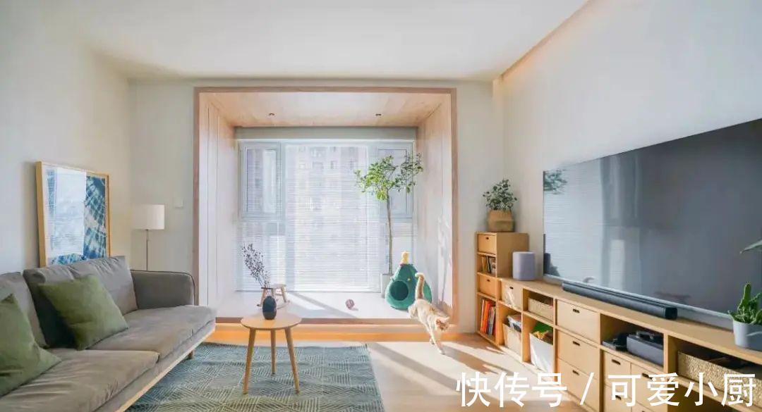 阳台|我家阳台以后也不晒衣服了，抬高地面变地台，喝茶赏景小日子惬意