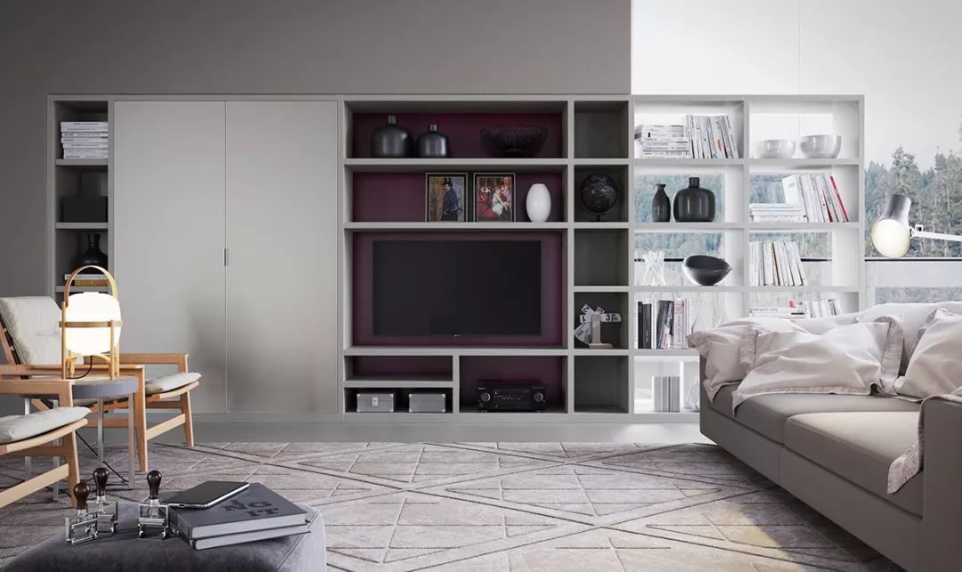 电视墙|美观又实用的3种电视背景墙设计方法