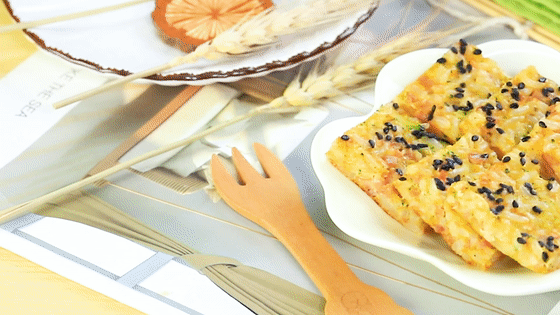 结果娃|比寿司简单,比饭团好吃,一拌一煎香绝了,还能补锌补维C