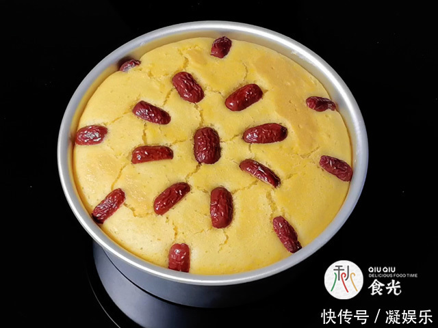 玉米面发糕不粘不塌陷、香甜松软有技巧,手不沾面筷子1搅就做好