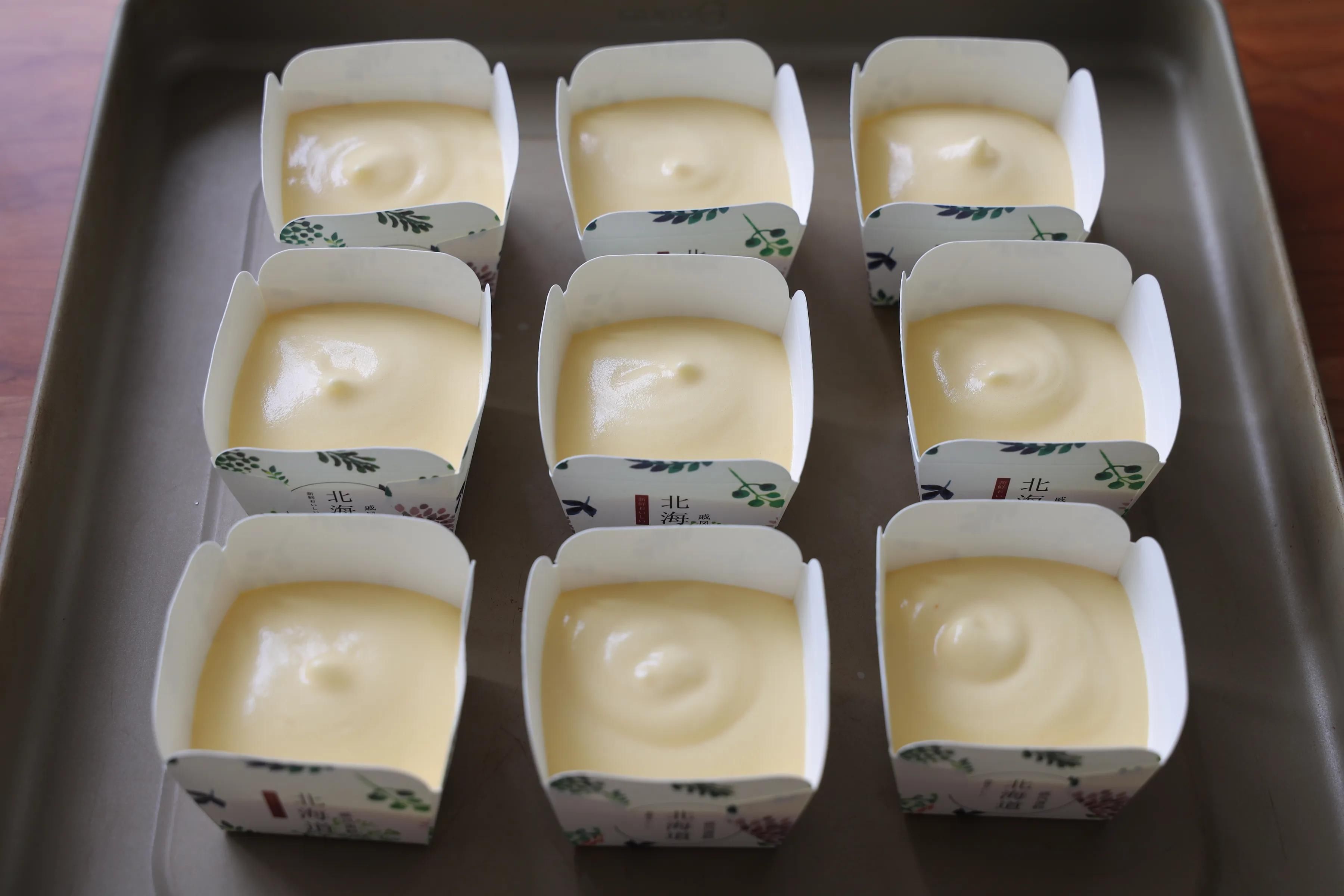 低粉|成本2块钱的北海道戚风蛋糕，教你在家做，松软爆浆，热天吃超赞